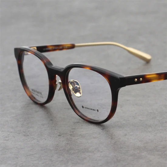 Cadre optique de lunettes d'acétate de cellulose de lunettes de lunettes de conception de l'Italie de mode